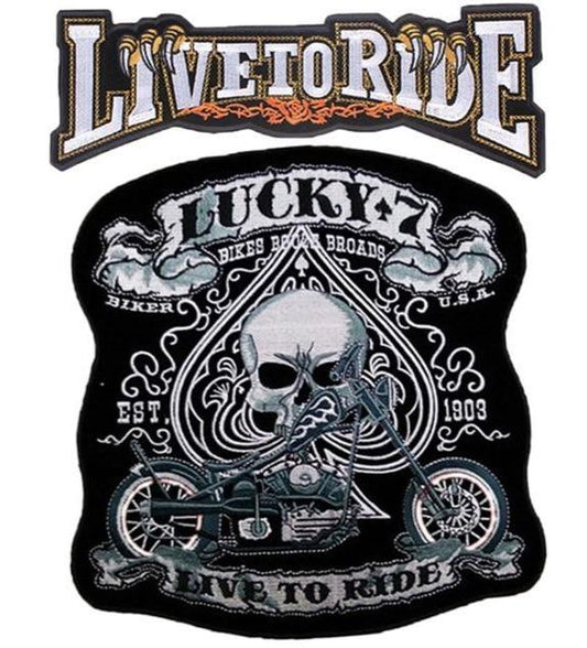 Skull Patches For Clothes