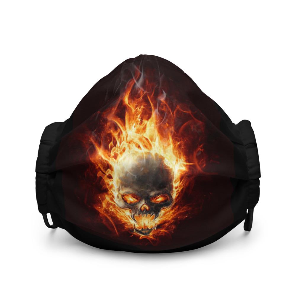 skull-print-face-mask