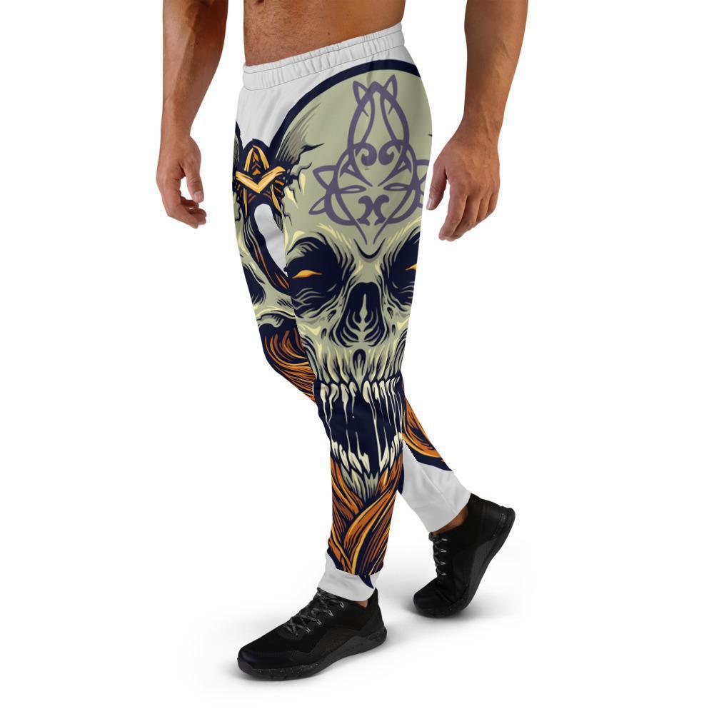 skull-print-joggers-gym