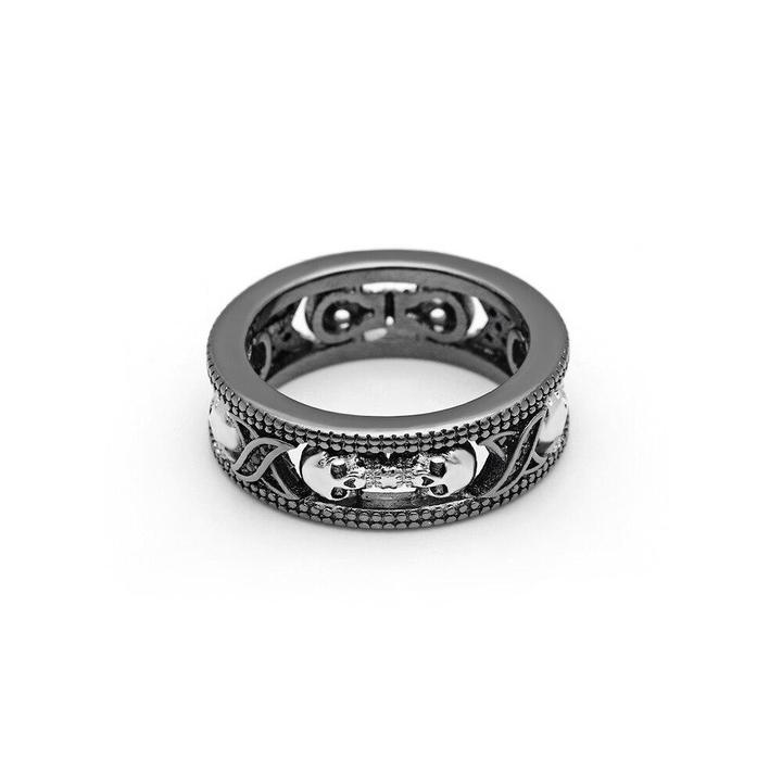Skull Ring Black | Skull Action