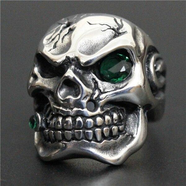 Skull Ring Ruby Eye | Skull Action
