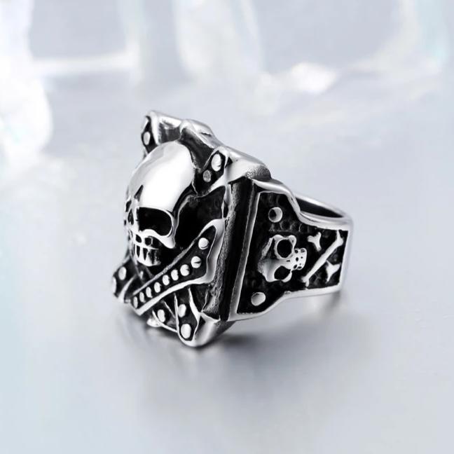 Skull Ring Stainless | Skull Action