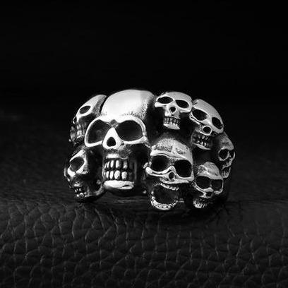 Skull Ring Steel | Skull Action