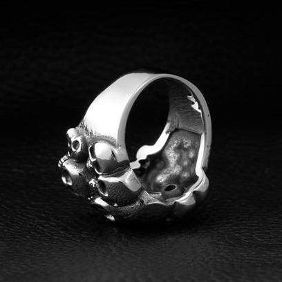 Skull Ring Steel | Skull Action