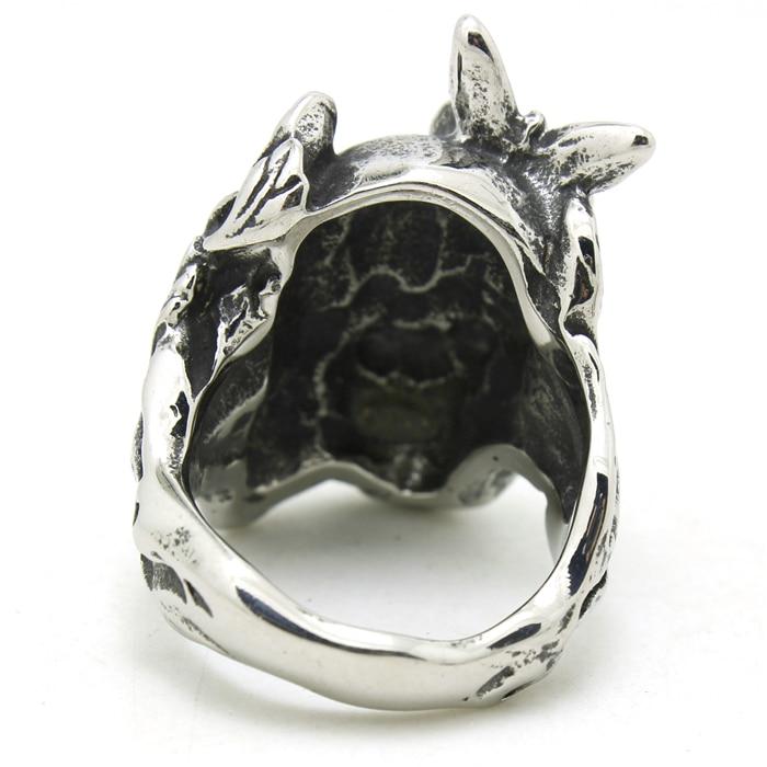 Skull Ring With Butterfly | Skull Action