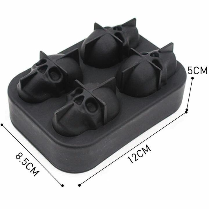 Skull Shaped Ice Cubes | Skull Action