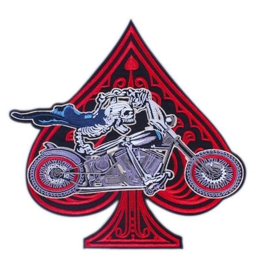 Skull Spade Patch