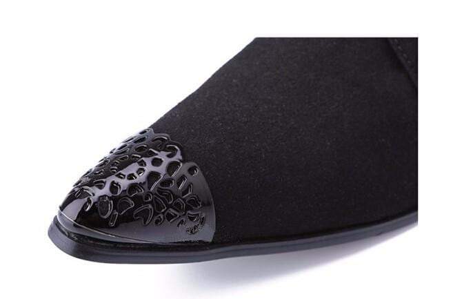 Skull Suede Boots | Skull Action