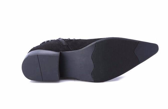 Skull Suede Boots | Skull Action
