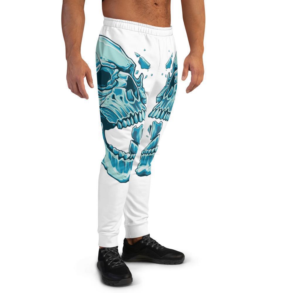 skull-sweatpants-white-color