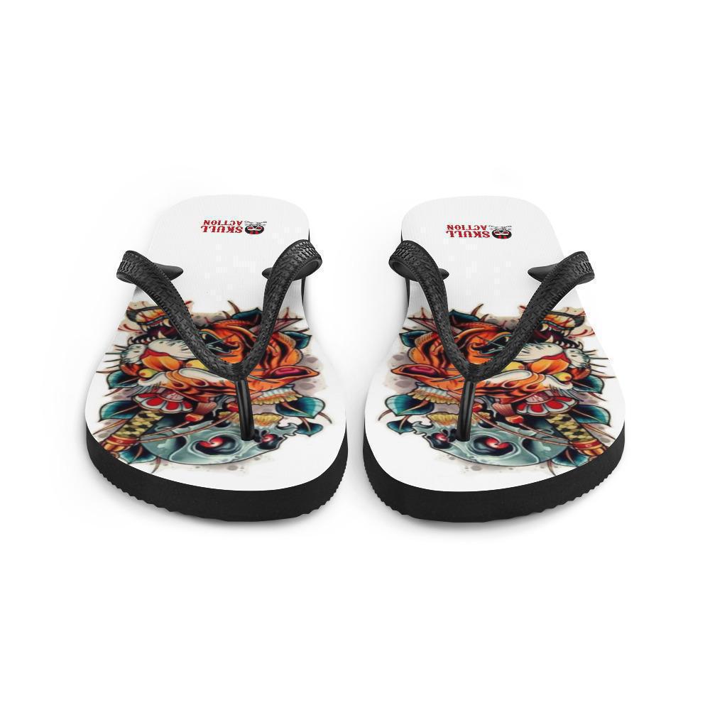 skull-tiger-flip-flops-art