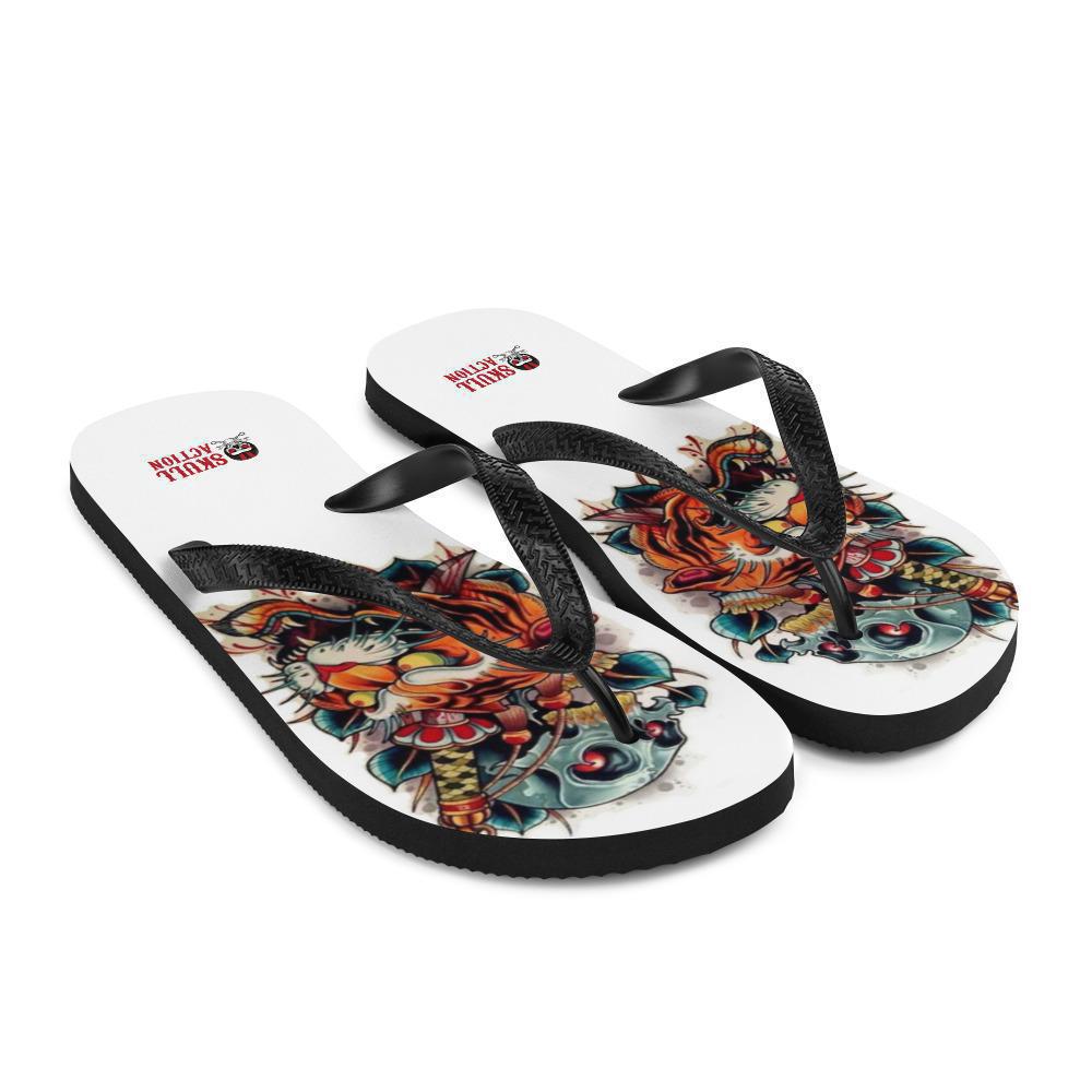 skull-tiger-flip-flops-printed