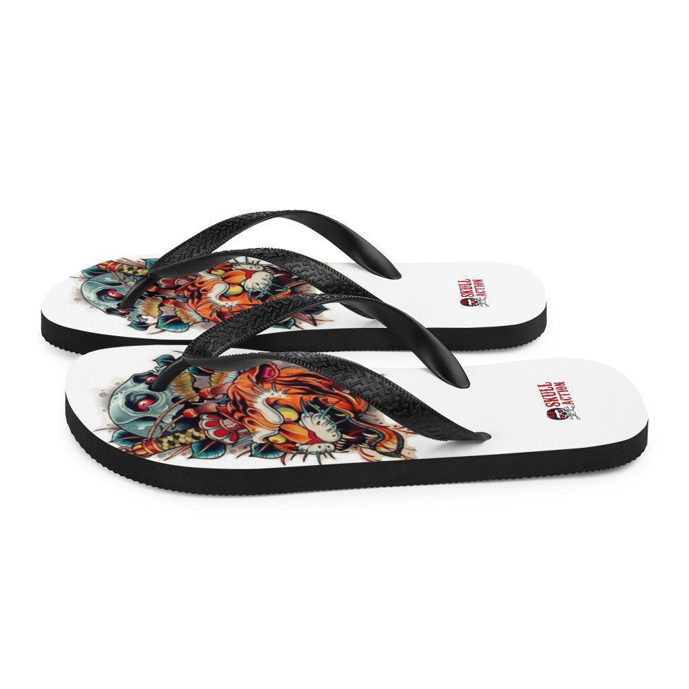 skull-tiger-flip-flops-summer