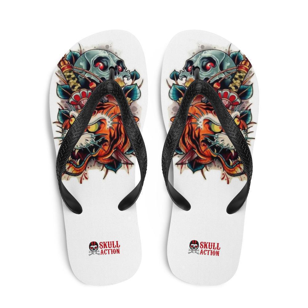 skull-tiger-flip-flops