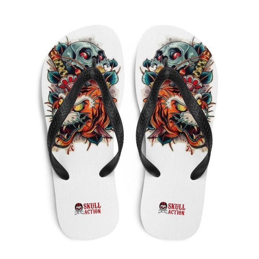 skull-tiger-flip-flops