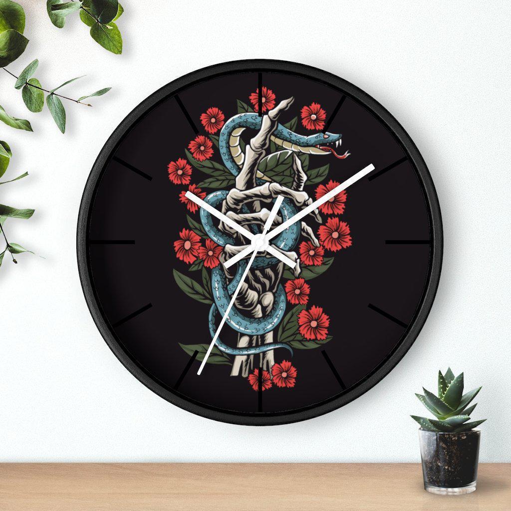 skull-wall-clock-uk