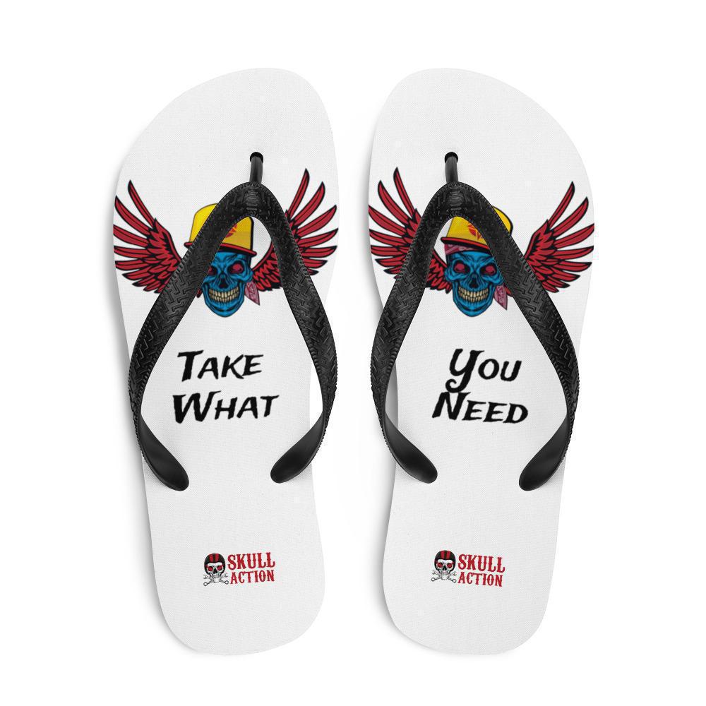 skull-wings-flip-flops