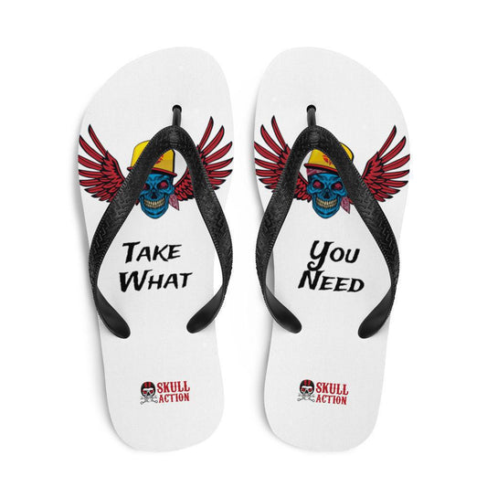 skull-wings-flip-flops