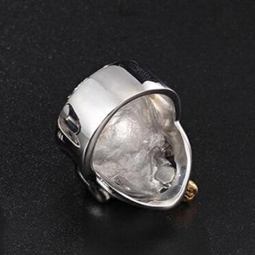 Skull With Cigar Ring | Skull Action