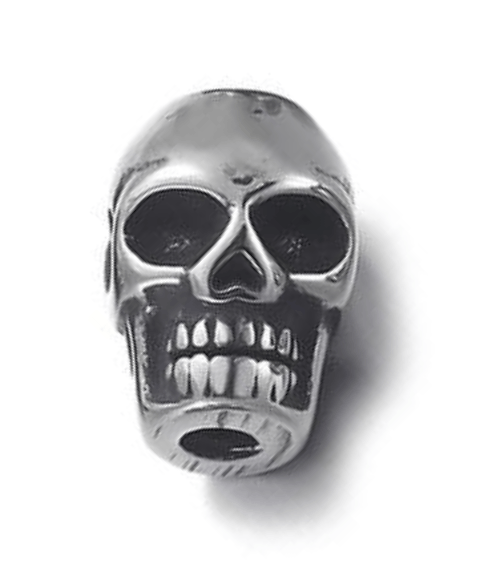 Small Skull Hair Beads