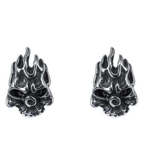 Small Skull Stud Earring