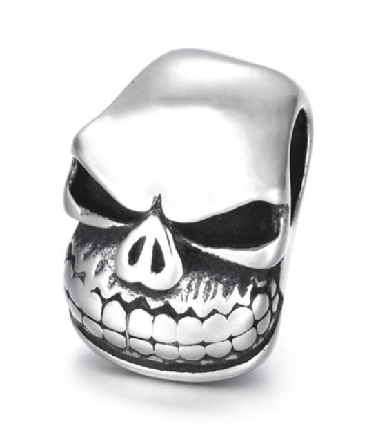 Smiling Skull Bead