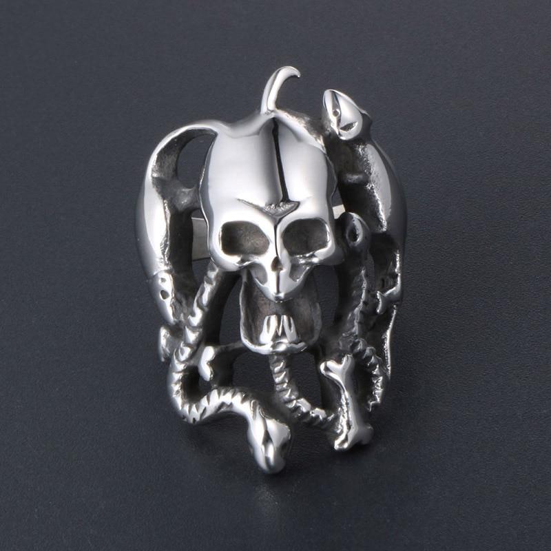 Snake Skull Ring | Skull Action