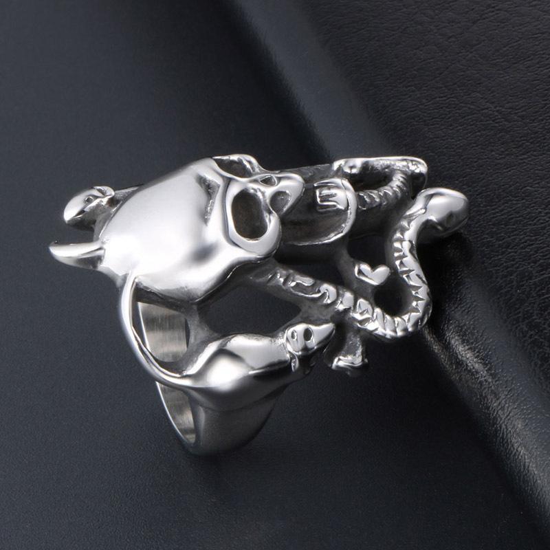 Snake Skull Ring | Skull Action