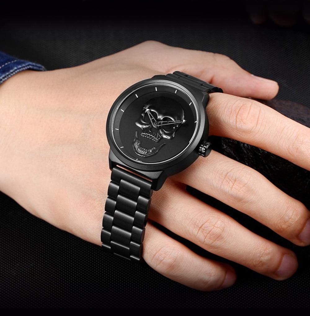 Stainless Steel Skull Watches | Skull Action