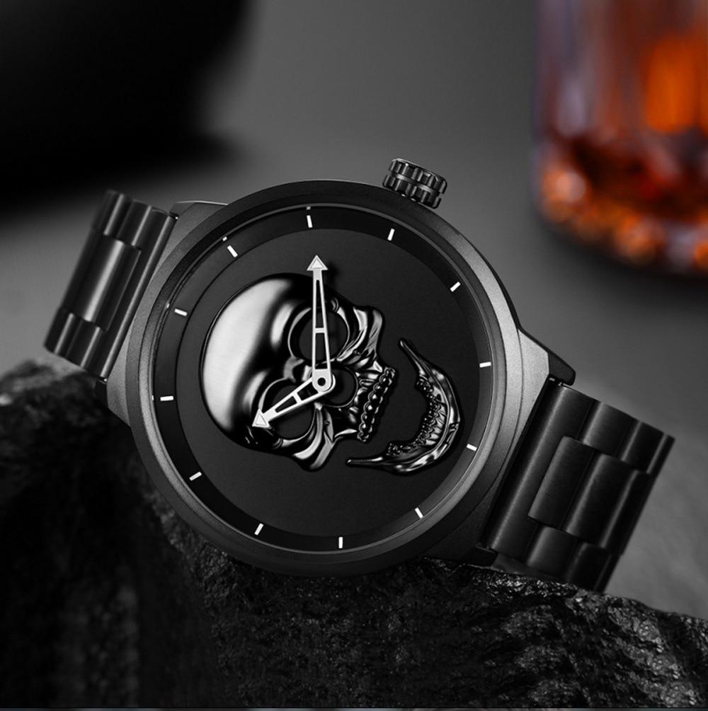 Stainless Steel Skull Watches | Skull Action