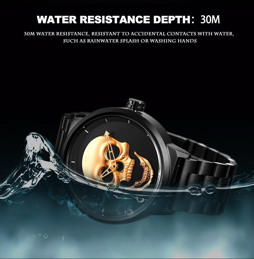 Stainless Steel Skull Watches | Skull Action