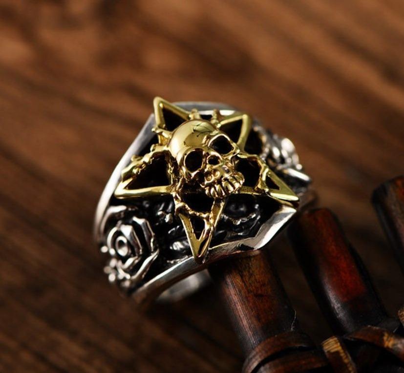 Star Eyes Skull Ring | Skull Action
