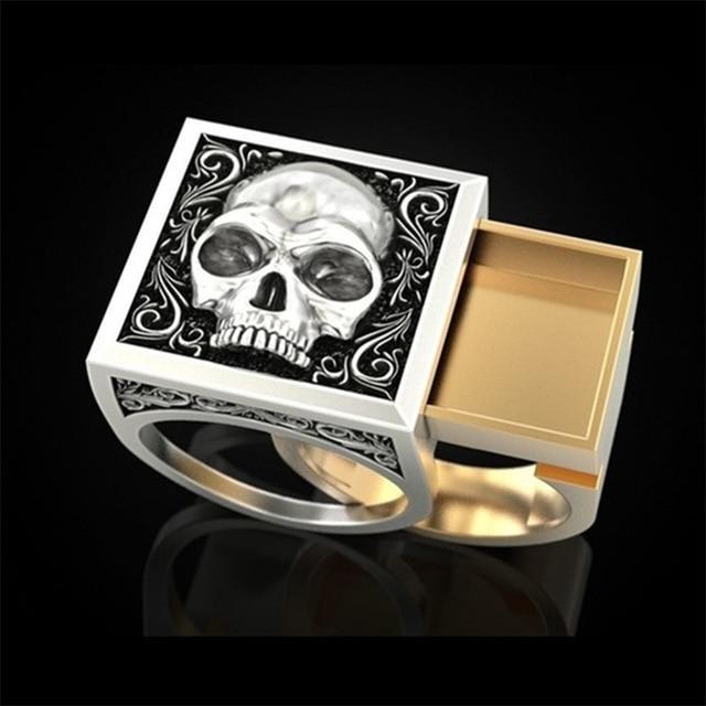 Steampunk Skull Ring | Skull Action