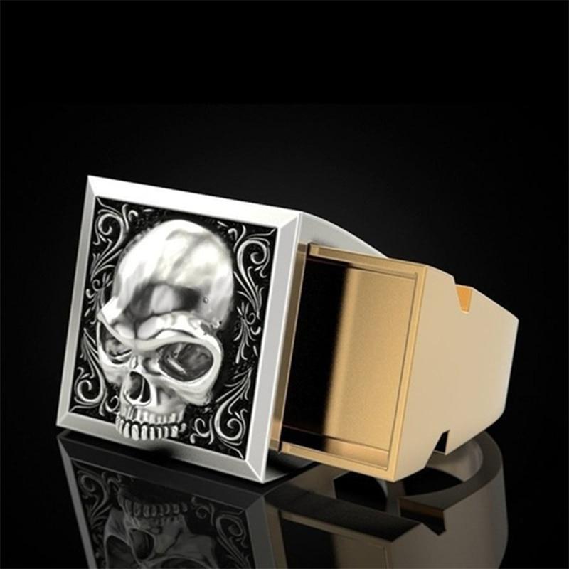 Steampunk Skull Ring | Skull Action