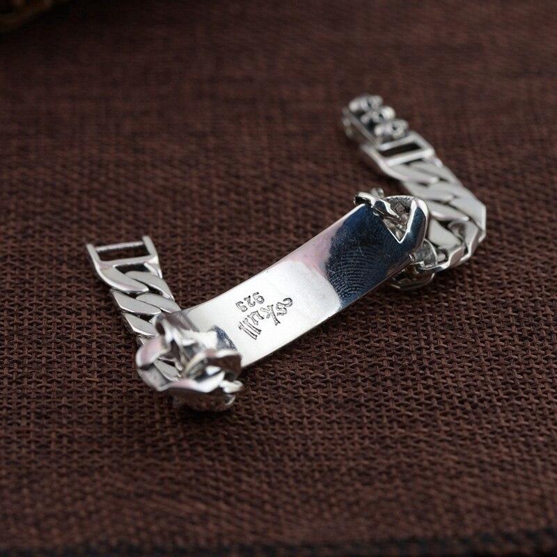 Sterling Silver Skull Chain | Skull Action
