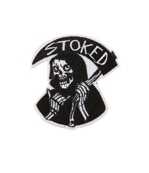 Stoked Skull Patch