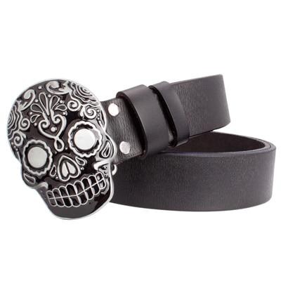 Sugar Skull Belt Buckle | Skull Action