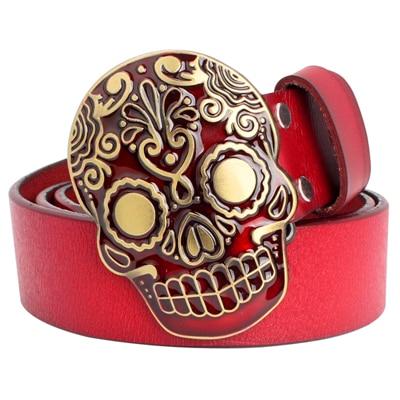 Sugar Skull Belt Buckle | Skull Action