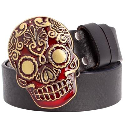 Sugar Skull Belt Buckle | Skull Action