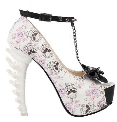 Sugar Skull High Heels