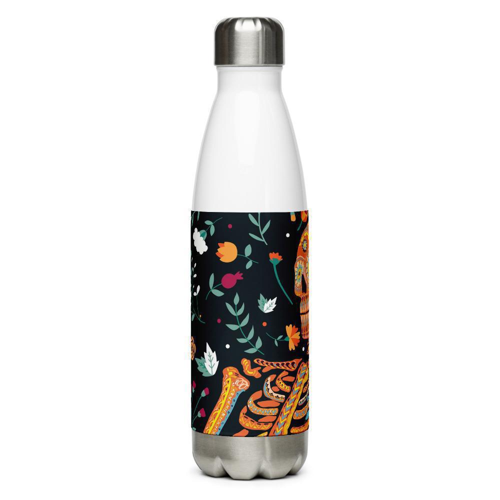 sugar-skull-water-bottle-labels-calavera