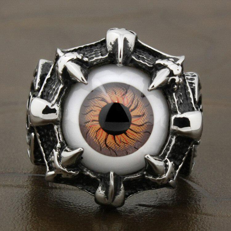 The Evil Eye Ring | Skull Action
