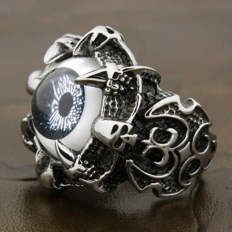 The Evil Eye Ring | Skull Action