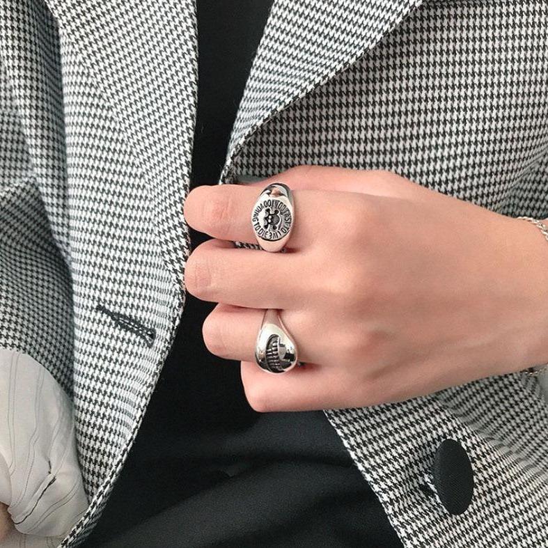 Too Fast To Live Too Young To Die Ring | Skull Action