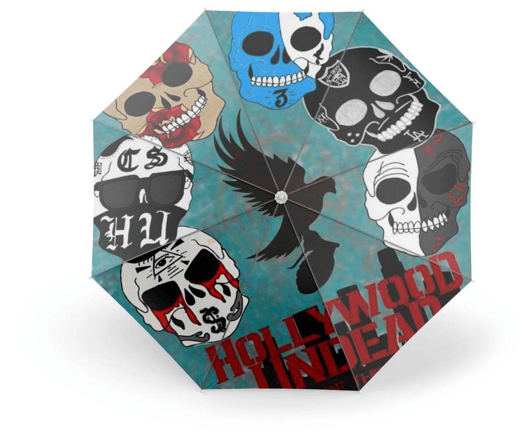 Umbrella With Skulls | Skull Action