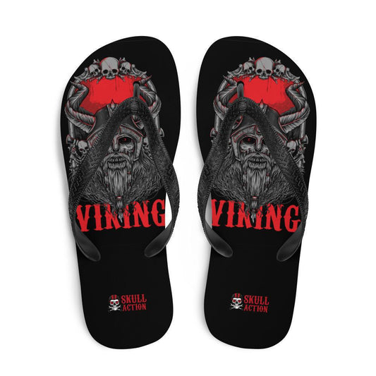 viking-skull-flip-flops