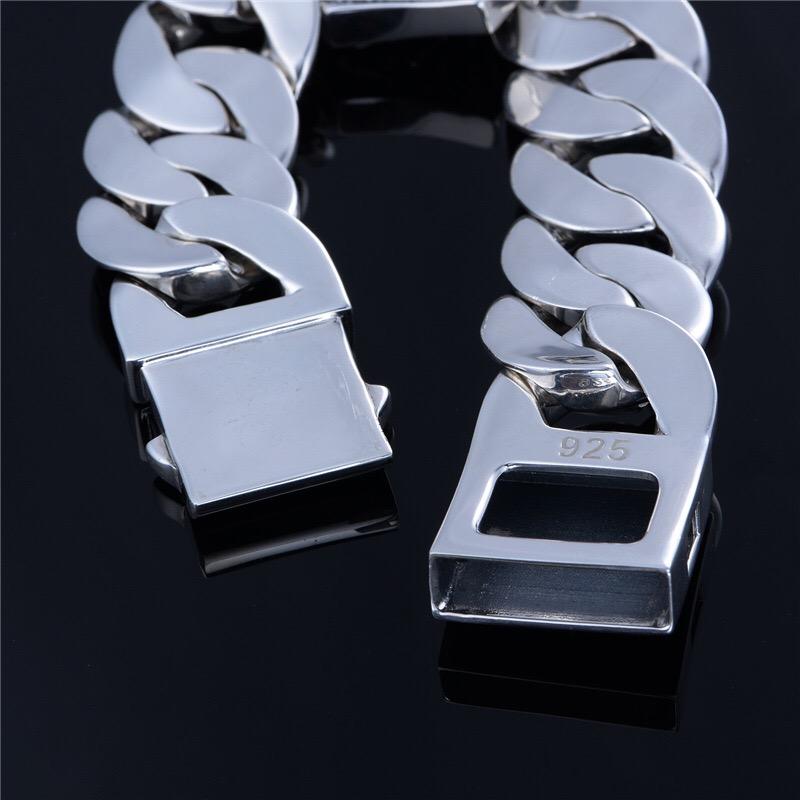Viking Sterling Silver Bracelet | Skull Action