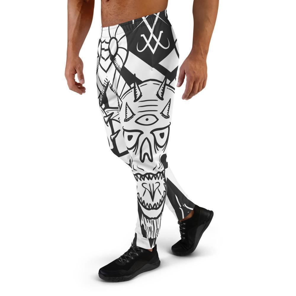 white-skeleton-sweatpants-printed