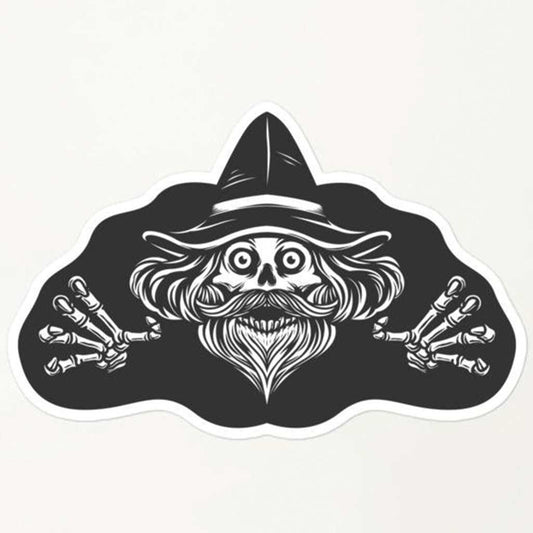 wizard-skull-stickers