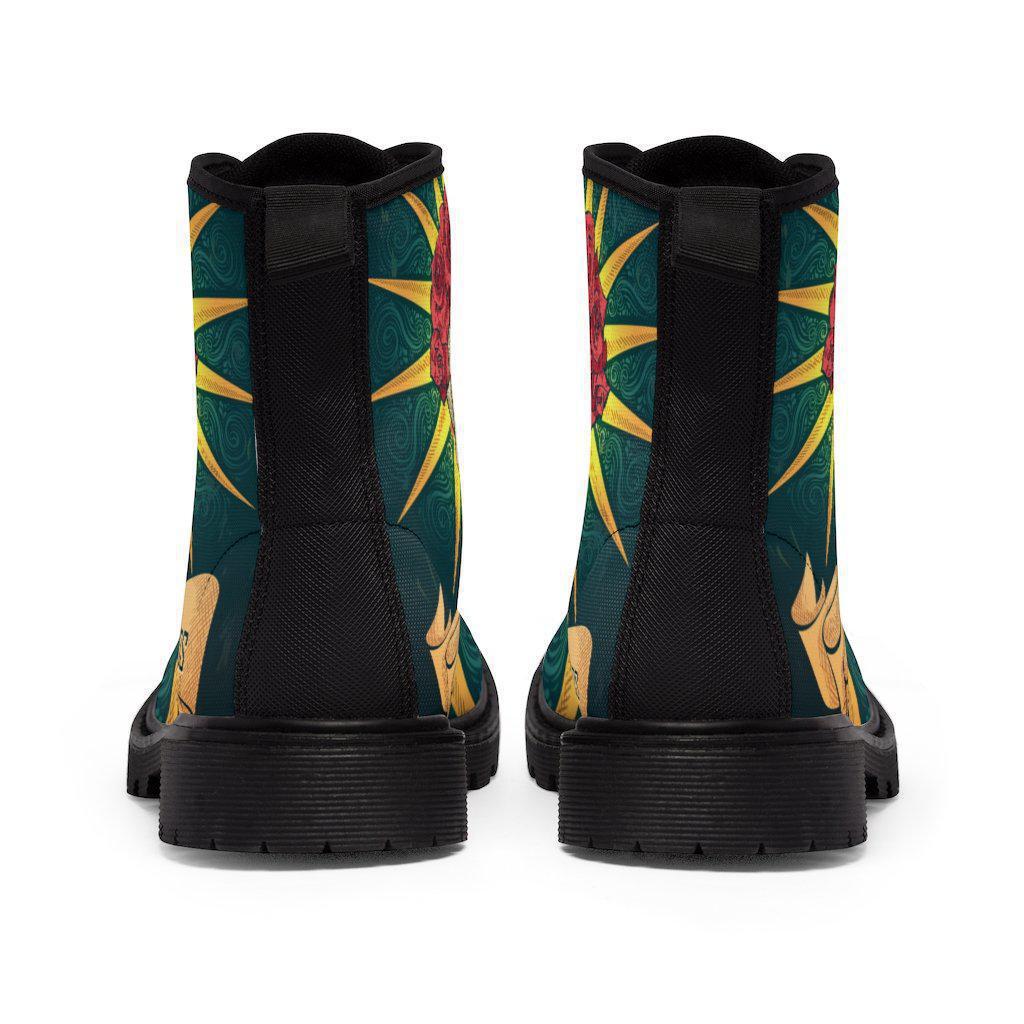 womens-skull-print-boots-vintage